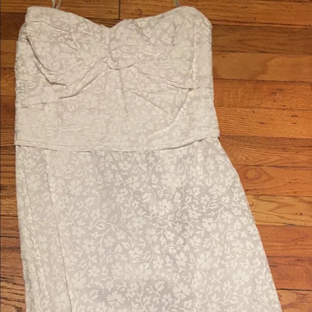 Marc Jacobs white strapless dress new with tags
